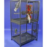 Double Breeding Parrot Cage